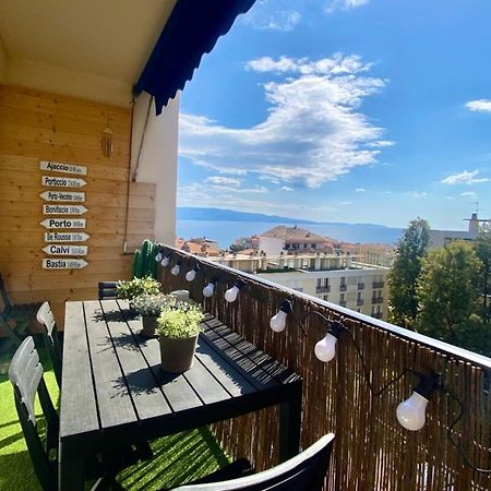 Vue Mer Au Carre D'Or De Ajaccio - Parking, Wifi Lägenhet Exteriör bild